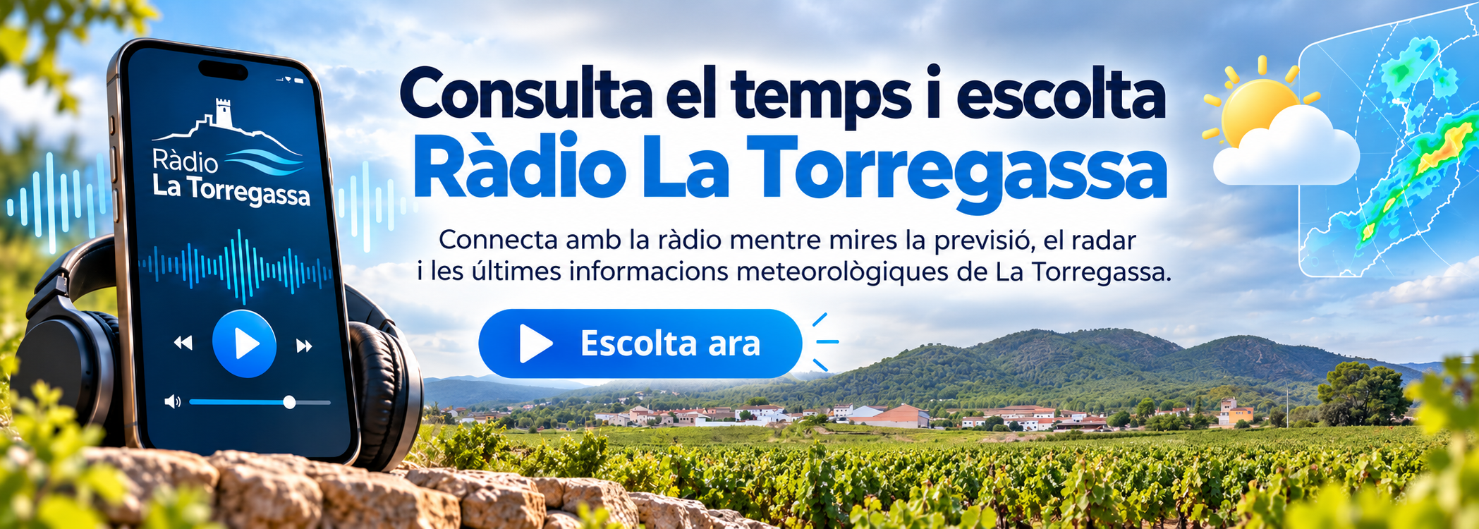 Consulta el temps i escolta Ràdio La Torregassa. Escolta ara.