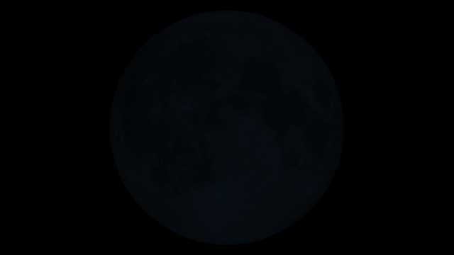 Lluna nova (imatge aproximada)
